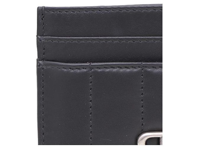 Balenciaga Monogram Monaco Kartenetui Schwarz - Ansicht 4