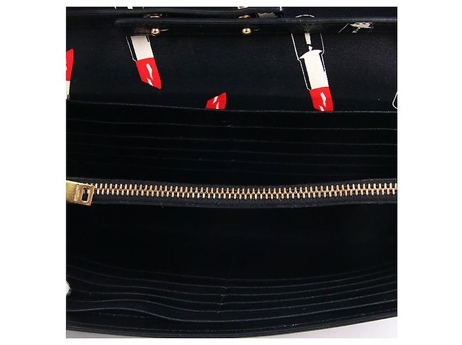 Saint Laurent Limitierte Kate Tasche mit Goldkette Schwarz - Ansicht 13