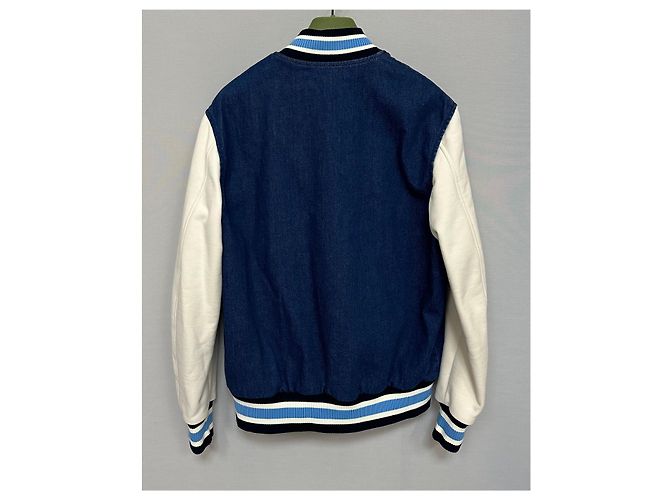 Gucci Jeansjacke mit Logo-Patch Schwarz - Ansicht 4