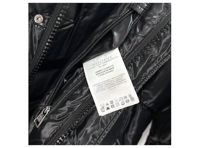 Moncler Genius Big Logo Imbottito Nero - vista 11