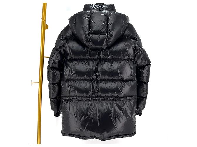 Moncler Genius Big Logo Imbottito Nero - vista 5
