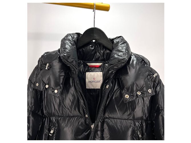 Moncler Genius Big Logo Imbottito Nero - vista 8