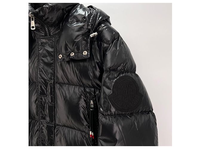 Moncler Genius Big Logo Imbottito Nero - vista 9