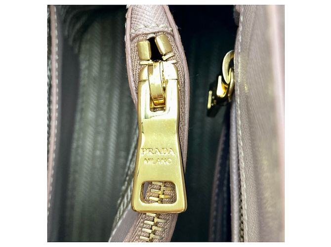 Prada Saffiano Lederhandtasche Pink - Ansicht 11