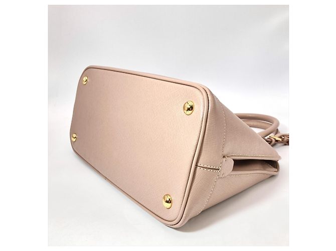 Prada Saffiano Lederhandtasche Pink - Ansicht 3