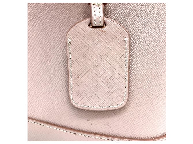 Prada Saffiano Lederhandtasche Pink - Ansicht 5