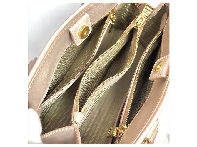 Prada Saffiano Lederhandtasche Pink - Ansicht 8