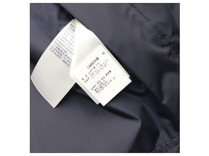 Louis Vuitton Jaqueta Bomber de Nylon com Capuz Impermeável Masculina Azul - vista 5