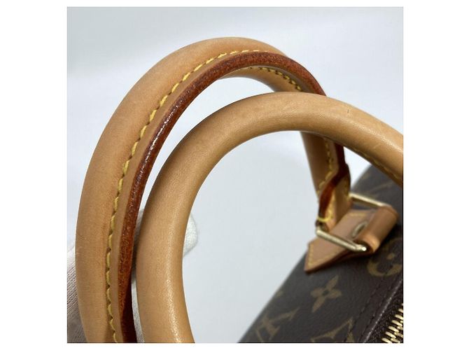 Borsa Louis Vuitton Speedy 25 Monogram Marrone Monogramma - vista 9