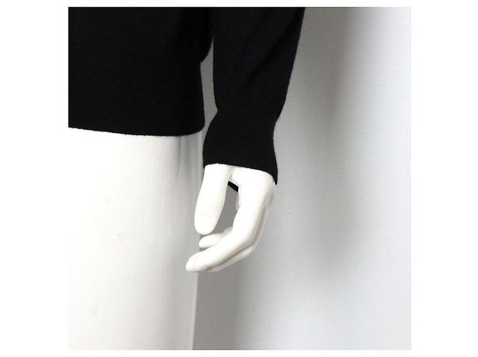 Hermès Black Cashmere Turtleneck Sweater - view 3
