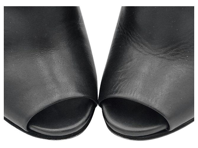 Gucci Lederschuhe Schwarz - Ansicht 3