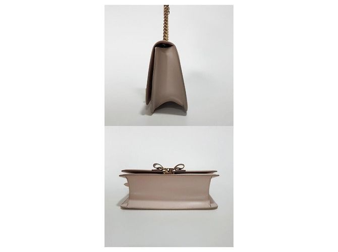 Salvatore Ferragamo Borsa a Spalla Gini Chain Rosa - vista 4