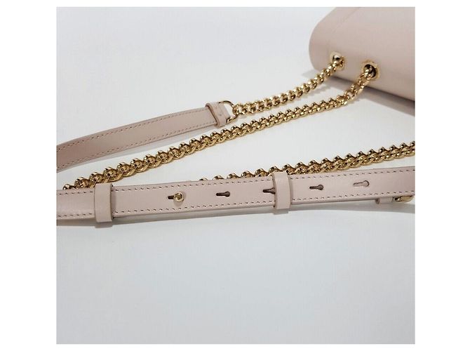 Salvatore Ferragamo Borsa a Spalla Gini Chain Rosa - vista 6