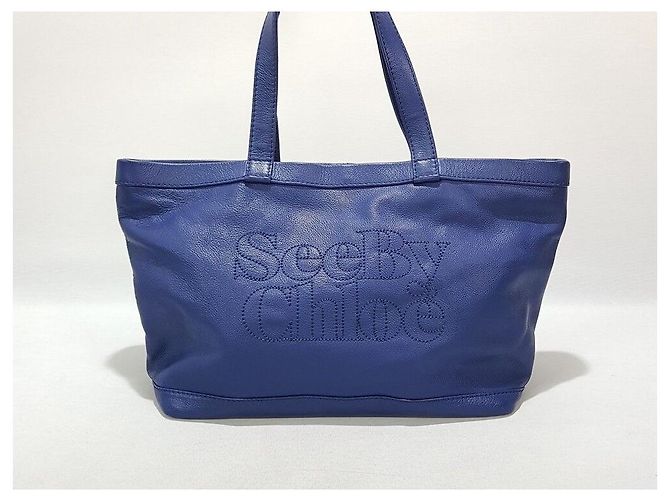 Chloé Borsa a tracolla in pelle Blu - vista 2