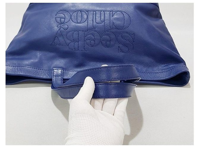 Chloé Borsa a tracolla in pelle Blu - vista 5