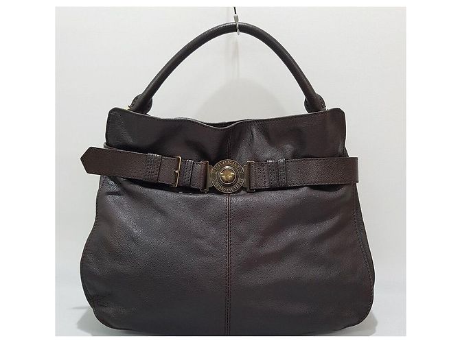 Burberry Grande borsa a tracolla in pelle Marrone - vista 2