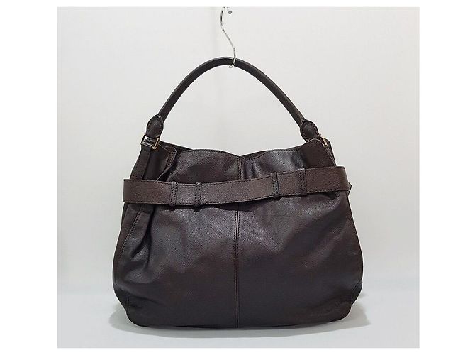 Burberry Grande borsa a tracolla in pelle Marrone - vista 5