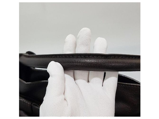 Burberry Grande borsa a tracolla in pelle Marrone - vista 6