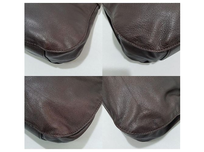 Burberry Grande borsa a tracolla in pelle Marrone - vista 8