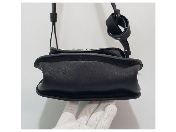 Chloé Hudson Schultertasche mit Metalldetails Schwarz - Ansicht 6