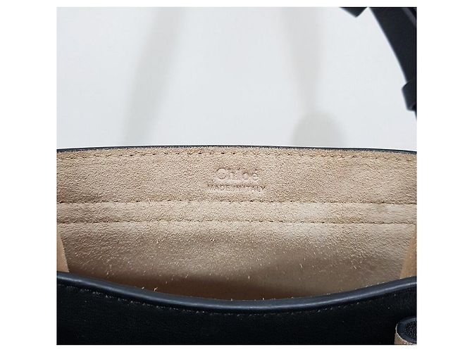 Chloé Hudson Schultertasche mit Metalldetails Schwarz - Ansicht 9