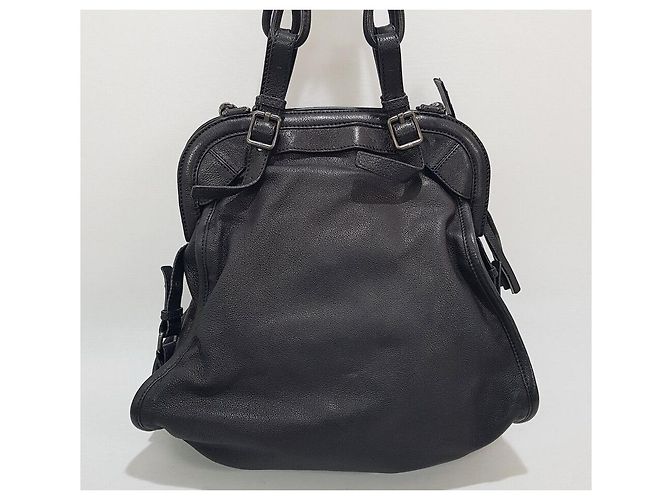 Givenchy Borsa tote a tracolla in pelle nera Nero - vista 5