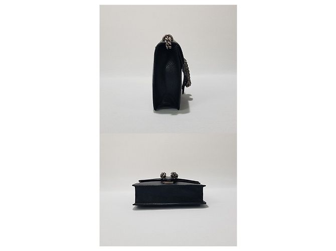 Gucci Borsa a tracolla Dionysus con catena Nero - vista 4