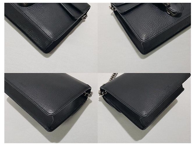 Gucci Borsa a tracolla Dionysus con catena Nero - vista 7