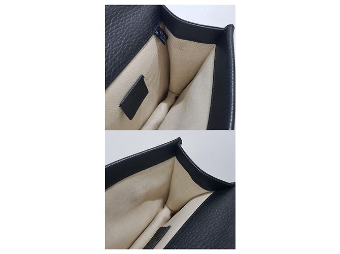 Gucci Borsa a tracolla Dionysus con catena Nero - vista 9