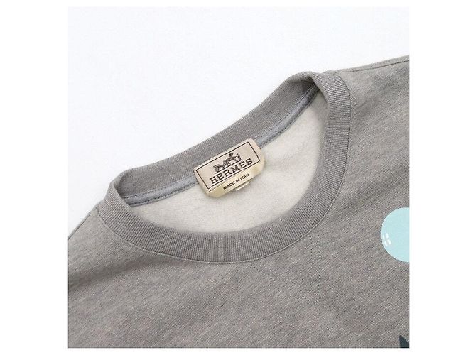 Hermès SCUB Fleece-Sweatshirt für Herren Braun - Ansicht 5