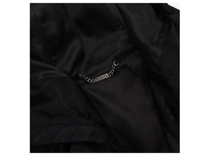 Versace Giacca da uomo nera in nylon Nero - vista 5