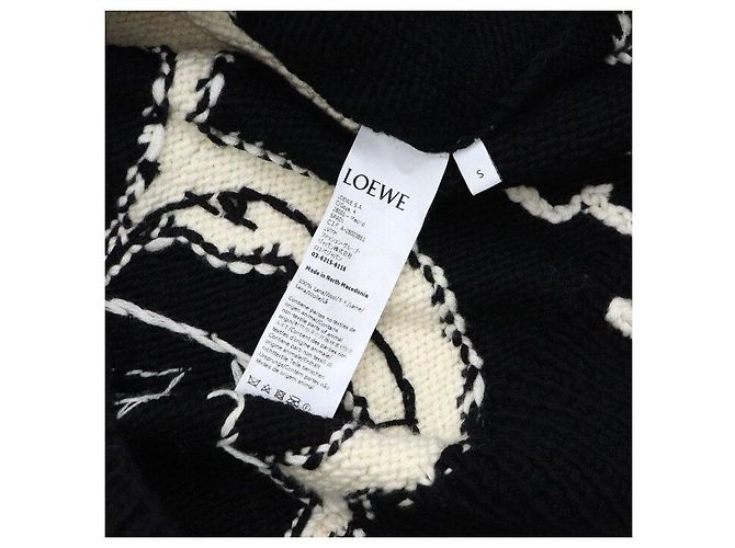 Loewe Oversized Strickjacke für Herren mit Blumenmuster Mehrfarben - Ansicht 7