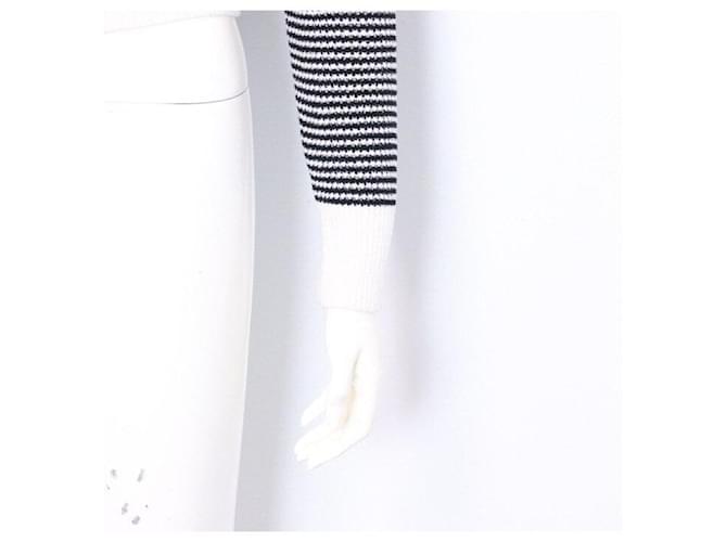 Chanel Strickpullover mit Rundhalsausschnitt und CC-Logo für Damen Mehrfarben - Ansicht 3