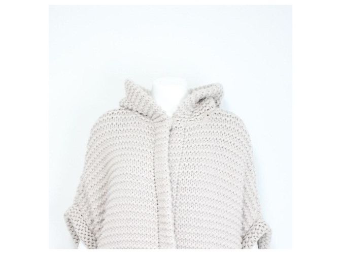 Brunello Cucinelli Giacca con cappuccio in cashmere - vista 2