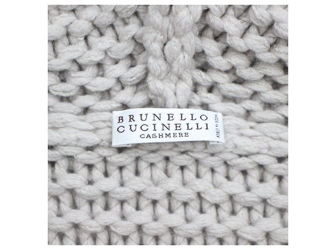 Brunello Cucinelli Giacca con cappuccio in cashmere - vista 5