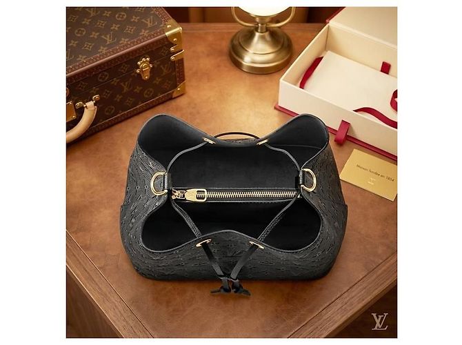 Néonoé Louis Vuitton NeoNoe MM Monogram Empreinte Schwarz - Ansicht 13