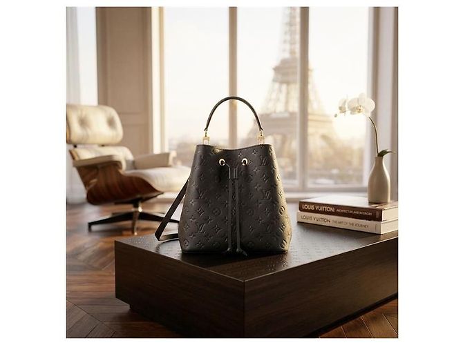 Néonoé Louis Vuitton NeoNoe MM Monogram Empreinte Schwarz - Ansicht 2