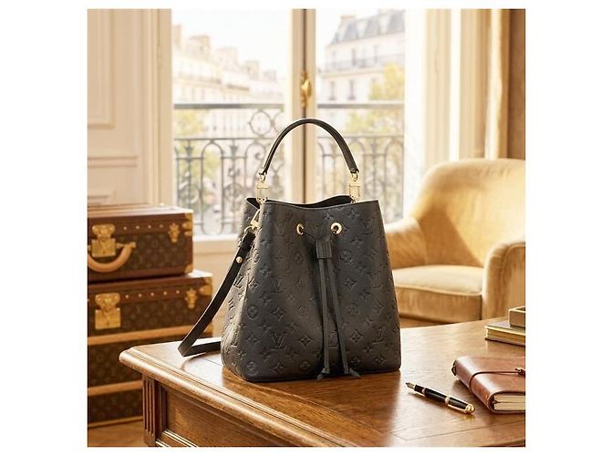 Néonoé Louis Vuitton NeoNoe MM Monogram Empreinte Schwarz - Ansicht 8