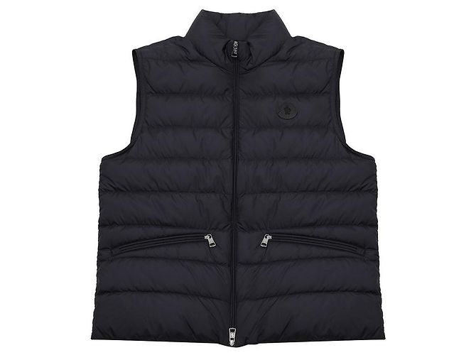 Moncler Goose Down Vest Blue - view 3