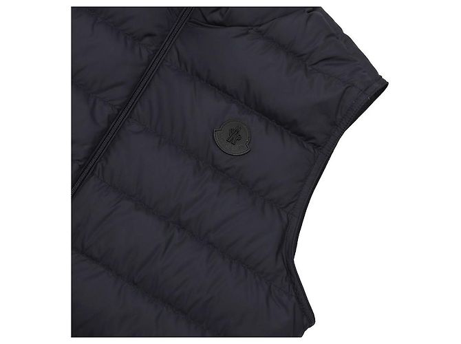 Moncler Goose Down Vest Blue - view 7