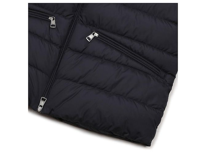 Moncler Goose Down Vest Blue - view 8