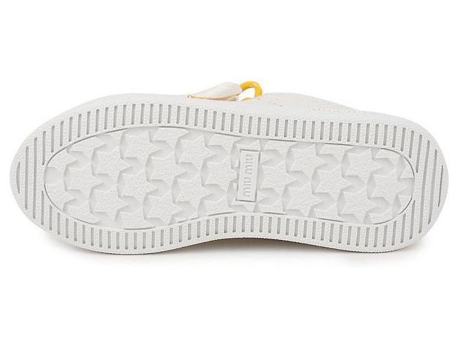 Miu Miu Ledersneaker Braun - Ansicht 7