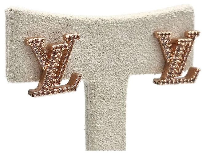 Louis Vuitton Pendientes icónicos Rosa - vista 2