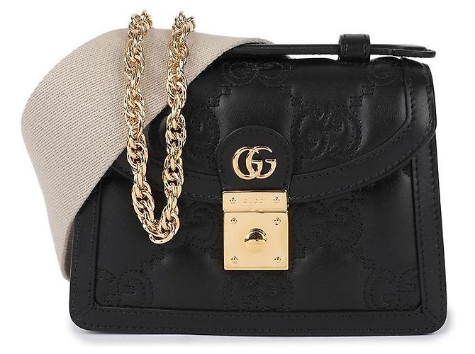 Gucci Piccola borsa tote trapuntata Nero - vista 3