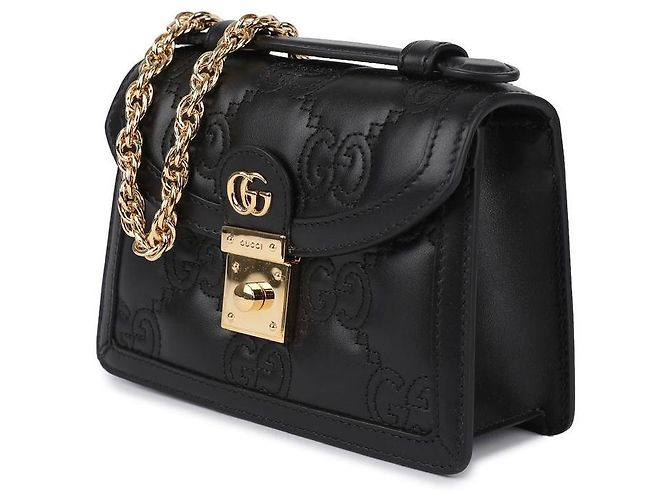 Gucci Piccola borsa tote trapuntata Nero - vista 4