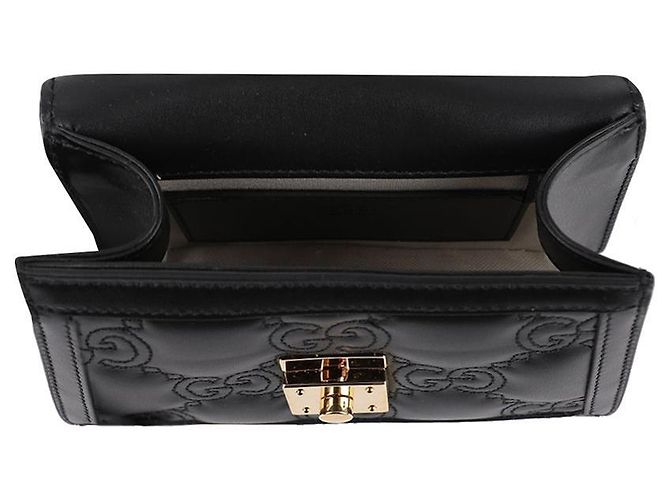 Gucci Piccola borsa tote trapuntata Nero - vista 7