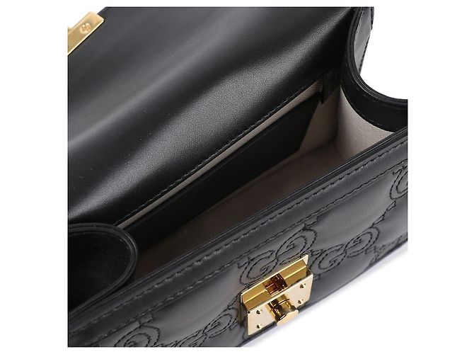 Gucci Piccola borsa tote trapuntata Nero - vista 8