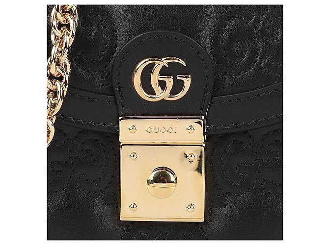 Gucci Piccola borsa tote trapuntata Nero - vista 9