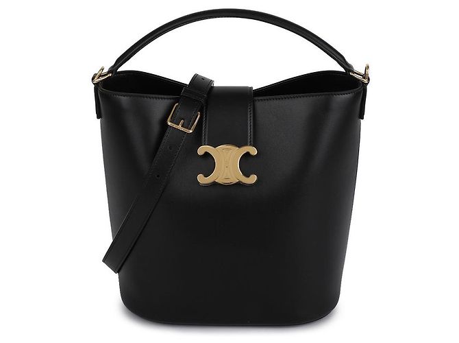 16 Céline Schultertasche Schwarz - Ansicht 4