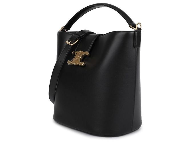 16 Céline Schultertasche Schwarz - Ansicht 5